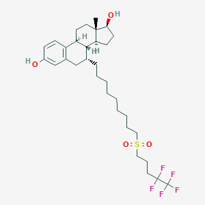 molecular formula C32H47F5O4S B193560 Fulvestrant sulfone CAS No. 98008-06-1