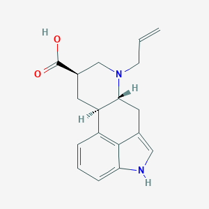molecular formula C18H20N2O2 B193584 6-Allyl-8beta-carboxyergoline CAS No. 81409-74-7