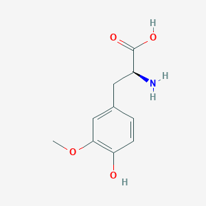 molecular formula C10H13NO4 B193589 3-Methoxy-L-tyrosine CAS No. 300-48-1