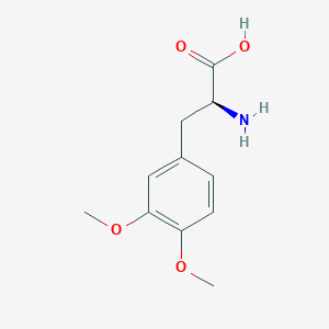 molecular formula C11H15NO4 B193590 3,4-二甲氧基-L-苯丙氨酸 CAS No. 32161-30-1
