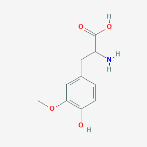 molecular formula C10H13NO4 B193592 3-O-Methyl-DL-DOPA CAS No. 7636-26-2