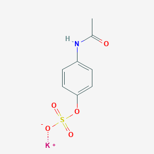 molecular formula C8H8KNO5S B193625 Paracetamol sulfate potassium salt CAS No. 32113-41-0
