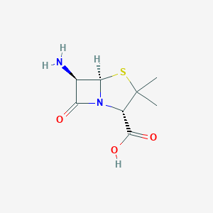 molecular formula C8H12N2O3S B193643 6-氨基青霉酸 CAS No. 551-16-6