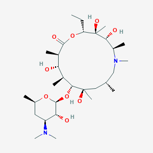 molecular formula C30H58N2O9 B193682 Desosaminylazithromycin CAS No. 117693-41-1