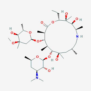 molecular formula C37H70N2O12 B193690 Azathramycin CAS No. 76801-85-9