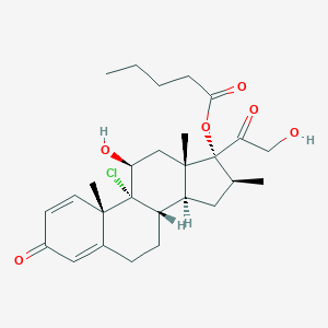 molecular formula C27H37ClO6 B193700 Beclomethasone valerate CAS No. 52619-18-8