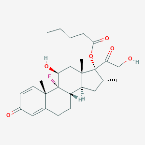 molecular formula C27H37FO6 B193703 Dexamethasone valerate CAS No. 33755-46-3