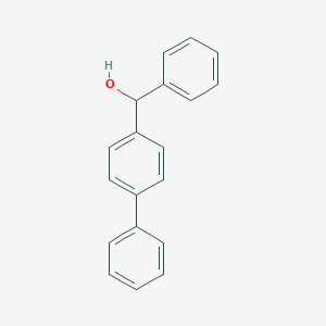 molecular formula C19H16O B193714 [1,1'-Biphenyl]-4-yl(phenyl)methanol CAS No. 7598-80-3