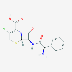 molecular formula C15H14ClN3O4S B193732 头孢克洛 CAS No. 53994-73-3