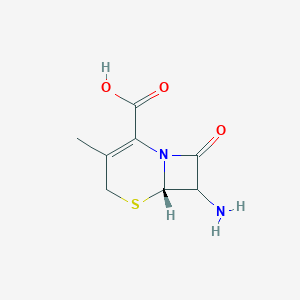 molecular formula C8H10N2O3S B193742 7-Aminodesacetoxycephalosporanic acid CAS No. 22252-43-3