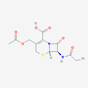 molecular formula C12H13BrN2O6S B193782 Cefathiamidine Impurity 1 CAS No. 26973-80-8