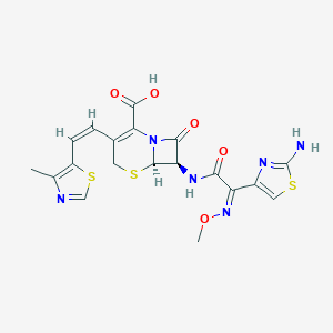 molecular formula C19H18N6O5S3 B193786 Cefditoren CAS No. 104145-95-1