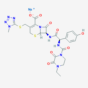 molecular formula C25H26N9O8S2.Na B193829 Cefoperazone sodium CAS No. 62893-20-3