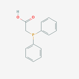 molecular formula C14H13O2P B019383 Carboxymethyldiphenylphosphine CAS No. 3064-56-0