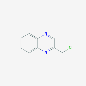 molecular formula C9H7ClN2 B019384 2-(Chloromethyl)quinoxaline CAS No. 106435-53-4