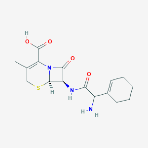 molecular formula C16H21N3O4S B193849 4',5'-Dihydrocefradine CAS No. 37051-00-6