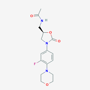 molecular formula C16H20FN3O4 B193892 (R)-Linezolid CAS No. 872992-20-6