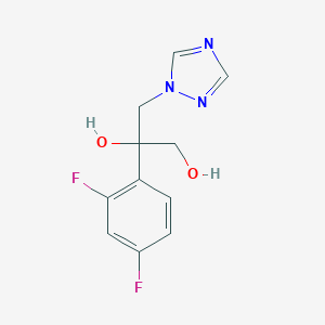 2-(2,4-difluorophenyl)-3-(1H-1,2,4-triazol-1-yl)propane-1,2-diol