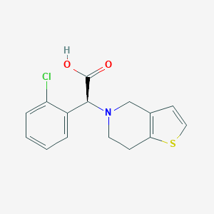 molecular formula C15H14ClNO2S B193918 Clopidogrel carboxylic acid CAS No. 144457-28-3