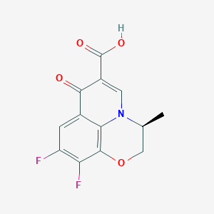 molecular formula C13H9F2NO4 B193970 Levofloxacin q-acid CAS No. 100986-89-8