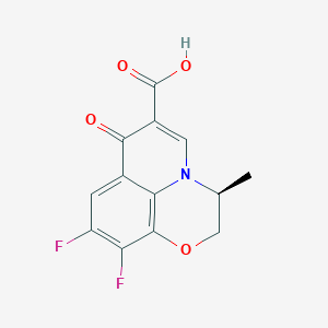 molecular formula C13H9F2NO4 B193970 Levofloxacin Q-Acid CAS No. 100986-89-8