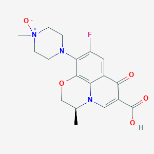 molecular formula C18H20FN3O5 B193974 Levofloxacin N-oxide CAS No. 117678-38-3