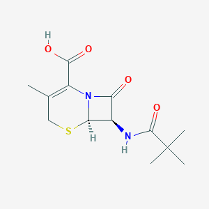 molecular formula C13H18N2O4S B194008 N-Pivaloyl 7-aminodesacetoxycephalosporanic acid CAS No. 146794-70-9