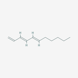 molecular formula C11H18 B019402 1,3,5-Undecatriene CAS No. 19883-29-5