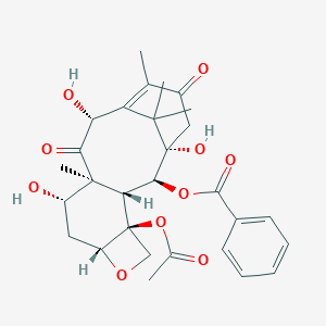 molecular formula C29H34O10 B194029 10-去乙酰-13-氧紫杉醇Ⅲ CAS No. 92950-42-0