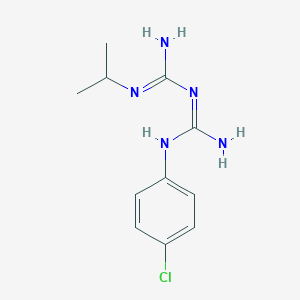 molecular formula C11H16ClN5 B194036 Proguanil CAS No. 500-92-5