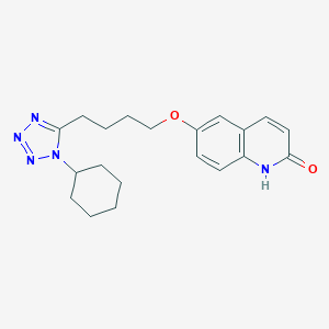 molecular formula C20H25N5O2 B194044 3,4-Dehydrocilostazol CAS No. 73963-62-9