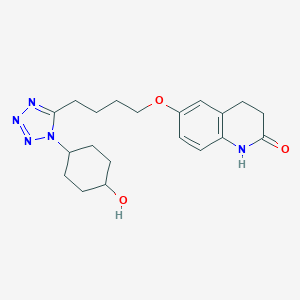 molecular formula C20H27N5O3 B194046 4'-羟基西洛他唑，反式- CAS No. 87153-04-6