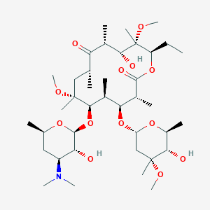 molecular formula C39H71NO13 B194055 Clarithromycin EP Impurity F CAS No. 128940-83-0