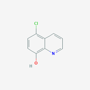 molecular formula C9H6ClNO B194070 Cloxiquine CAS No. 130-16-5