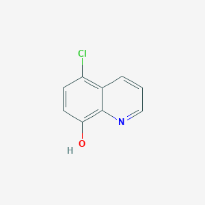 molecular formula C9H6ClNO B194070 5-Chloro-8-hydroxyquinoline CAS No. 130-16-5