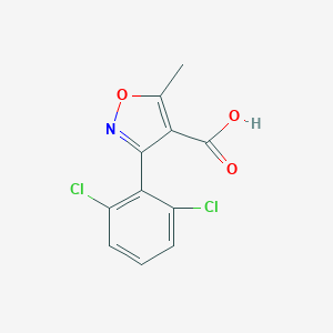 3-(2,6-Dichlorophenyl)-5-methylisoxazole-4-carboxylic acid