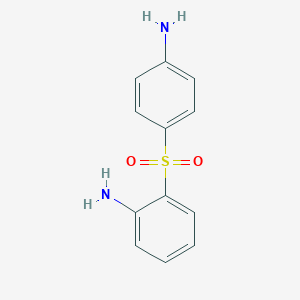 molecular formula C12H12N2O2S B194097 2-(4-Aminophenyl)sulfonylaniline CAS No. 27147-69-9