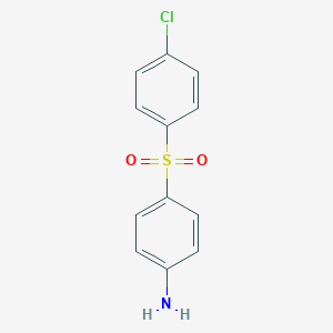 molecular formula C12H10ClNO2S B194100 4-((4-Chlorophenyl)sulfonyl)aniline CAS No. 7146-68-1