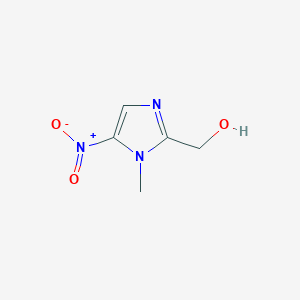 molecular formula C5H7N3O3 B194112 1-Methyl-5-nitro-1H-imidazole-2-methanol CAS No. 936-05-0