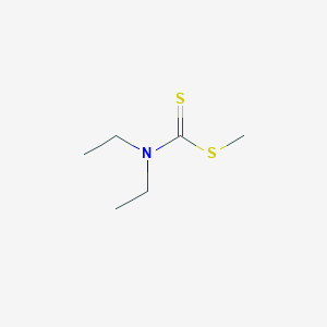molecular formula C6H13NS2 B194114 Methyl N,N-diethyldithiocarbamate CAS No. 686-07-7