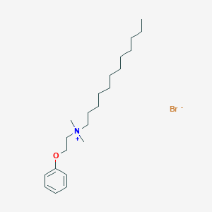 molecular formula C22H40BrNO B194119 Domiphen bromide CAS No. 538-71-6
