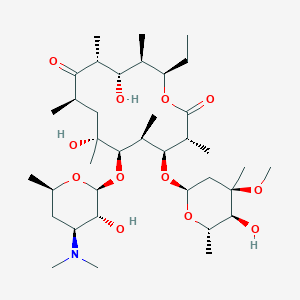 molecular formula C37H67NO12 B194142 红霉素 B CAS No. 527-75-3