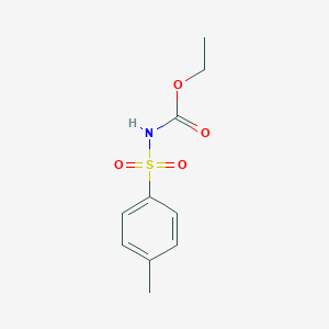 molecular formula C10H13NO4S B194188 Ethyl tosylcarbamate CAS No. 5577-13-9