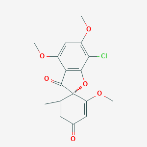 molecular formula C17H15ClO6 B194194 Dehydrogriseofulvin CAS No. 3573-90-8