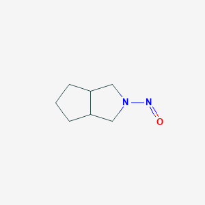 Octahydro-2-nitrosocyclopenta[c]pyrrole