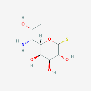 molecular formula C9H19NO5S B194203 Methyl 1-thiolincosaminide CAS No. 14810-93-6