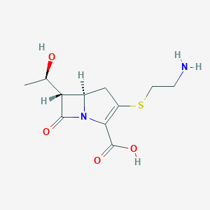 molecular formula C11H16N2O4S B194209 (+)-Thienamycin CAS No. 59995-64-1