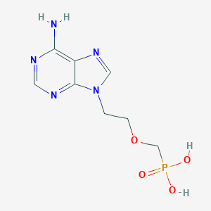 molecular formula C8H12N5O4P B194249 Adefovir CAS No. 106941-25-7