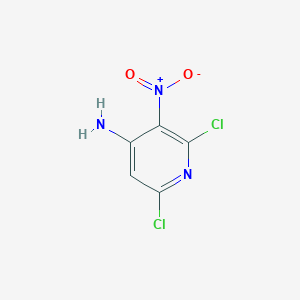 molecular formula C5H3Cl2N3O2 B019427 2,6-Dichloro-3-nitropyridin-4-amine CAS No. 2897-43-0