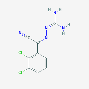 B194306 (Z)-[cyano(2,3-dichlorophenyl)methylene]carbazamidine CAS No. 94213-23-7